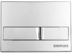Инсталляция для унитаза Berges Novum L3 с кнопкой хром глянец 040213