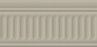 Бордюр Kerama Marazzi 19050\3F Бланше серый структура глянцевый 20x9.9x0,92
