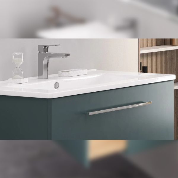Тумба под раковину подвесная Velvex Posse tp.POS.OSK.105.1Y верде, 105 см