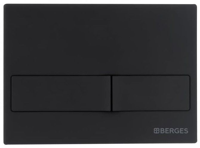 Комплект Berges 4в1 043204: инсталляция NOVUM525 кнопка L5 SoftTouch чёрная унитаз EGO XL Rimless сиденье Toma Slim SO