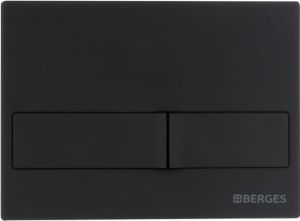 Комплект Berges 4в1 043234: инсталляция NOVUM525 кнопка L5 SoftTouch чёрная унитаз EGO XL Rimless сиденье Toma SO