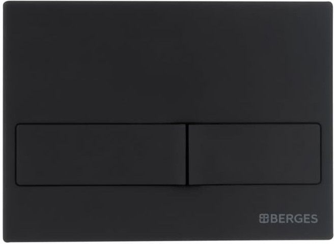 Комплект Berges 4в1 042426: инсталляция NOVUM525 кнопка L5 SoftTouch чёрная унитаз Gamma сиденье микролифт