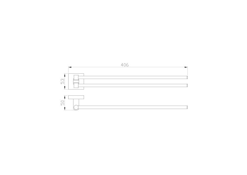 Вешалка для полотенец Wonzon & Woghand Polo WW-8931-DG тёмное золото