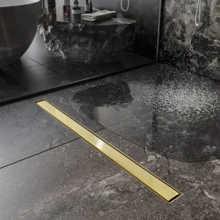 Душевой лоток Roxenbath Supra Gold 91050-80GB 80 см золото