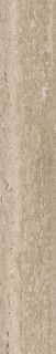 Керамогранит Kerama Marazzi KM6060G0831RBT6 Плинтус Про Травертин бежевый светлый матовый обрезной 60x9,5x0,9