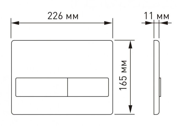 Комплект Berges 043279: инсталляция NOVUM 525 кнопка L5 чёрная Soft Touch унитаз Floe Rimless сидение дюропласт Floe Slim SO