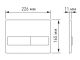 Комплект Berges 043398: инсталляция NOVUM кнопка L2 хром матовый унитаз Sigma Rimless сидение дюропласт быстросъём