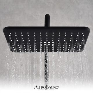 Душевая система с термостатом AltroBagno Lamberto 030417 NeOp черный матовый Душевая система с термостатом AltroBagno Lamberto 030417 NeOp черный матовый
