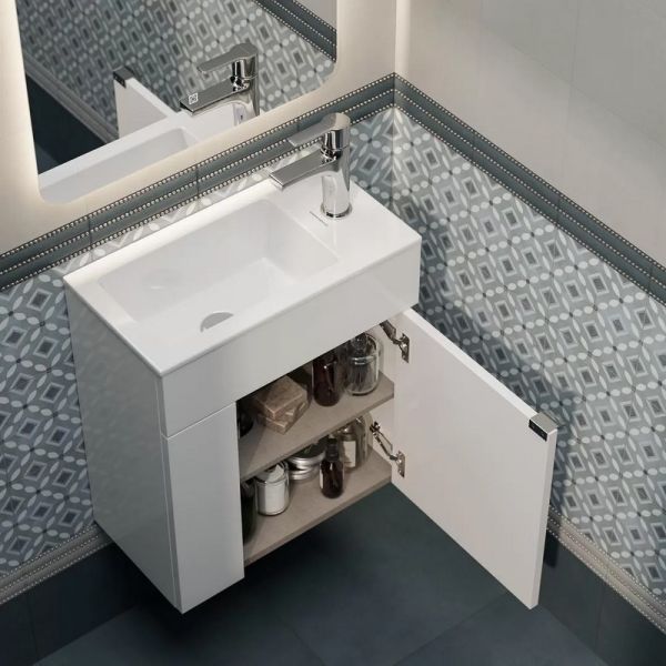 Тумба под раковину Kerama Marazzi Lato LAT.50.1\WHT 50 см белый