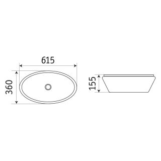 Раковина Velvex 78190, белый Раковина Velvex 78190, белый