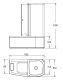 Акриловая ванна GEMY G8040 C R 170x85x220 Акриловая ванна GEMY G8040 C R 170x85x220