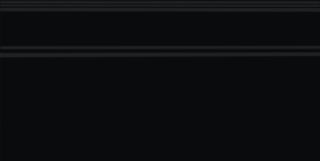 Плитка Kerama Marazzi BLF009R Бордюр Багет Синтра черный матовый обрезной 40x7,3x2,7