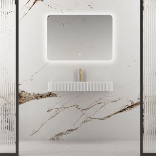 Зеркало Vincea LED VLM-3BE100 1000×800 c сенсорным выключателем и диммером Зеркало Vincea LED VLM-3BE100 1000×800 c сенсорным выключателем и диммером