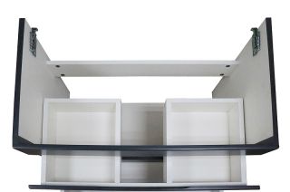 Тумба с раковиной Azario Эстима CS00094588 70 см графит