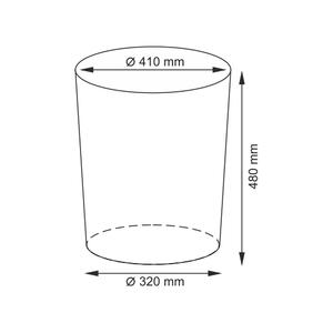 Wasserkraft Leine WB-350-M Плетеная корзина для белья с крышкой