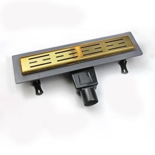 Душевой лоток RGW Drain Leo-30Gb 60213040-06 40 см золото брашированное Душевой лоток RGW Drain Leo-30Gb 60213040-06 40 см золото брашированное