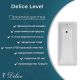 Ванна чугунная Delice Level  DLR230618-AS 140х70 с антискользящим покрытием Ванна чугунная Delice Level  DLR230618-AS 140х70 с антискользящим покрытием