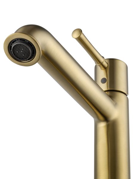 Смеситель для раковины Wonzon & Woghand Tor WW-88019073-BG брашированное золото