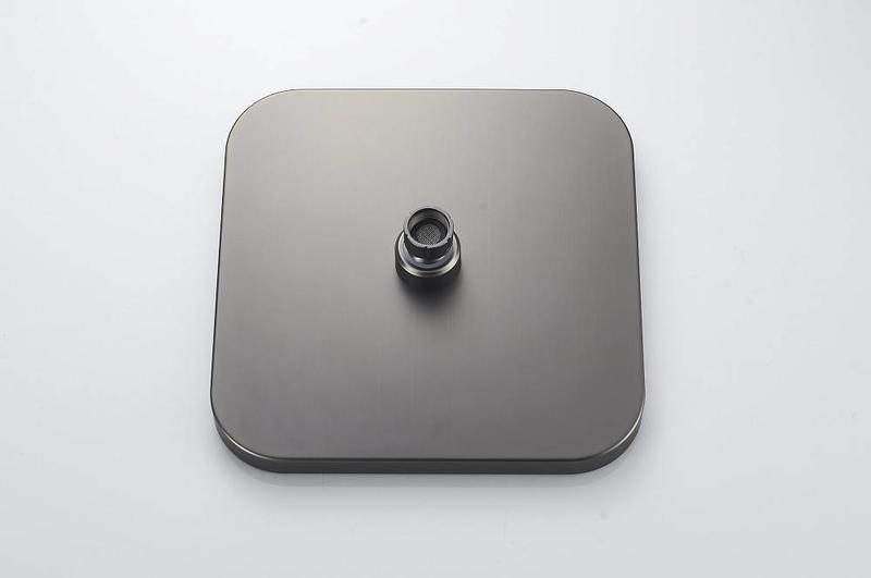 Душевая стойка Shevanik S9736T оружейная сталь
