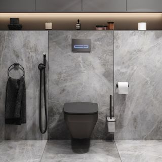 Комплект унитаза с инсталляцией  AM.PM  Inspire 2.0 CK50GG черный Комплект унитаза с инсталляцией  AM.PM  Inspire 2.0 CK50GG черный