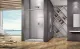 Душевое ограждение Good Door Lira WTW-110-C-CH 110*185 профиль хром, стекло прозрачное
