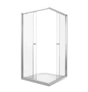 Душевое ограждение Good Door Lira CR-90-C-CH 90*90 профиль хром, стекло прозрачное