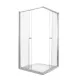 Душевое ограждение Good Door Lira CR-80-C-CH 80*80 профиль хром, стекло прозрачное