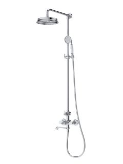 Душевая стойка Cezares Свобода (Liberty) LIBERTY-F-CVD-Т-01 с термостатом хром