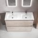 Тумба напольная под раковину Sancos Libra Floor LB120F-2EG 120 см дуб галифакс натуральный