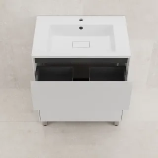 Тумба под раковину напольная Style Line Лима ЛС-00002458 70 см белый матовый