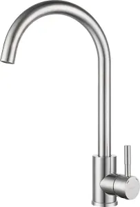 Смеситель для кухни GranFest  URBAN Z-5410 Нержавеющая сталь