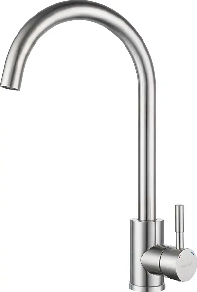 Смеситель для кухни GranFest  URBAN Z-5410 Нержавеющая сталь