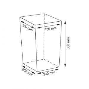 Wasserkraft Lippe WB-450-M Плетеные корзины для белья с крышкой