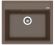 Кухонная мойка Florentina Липси 600 мокко