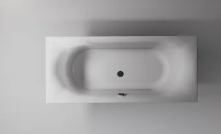 Ванна из искусственного камня Astra-Form Лира 01010020 170x75 см белый глянец