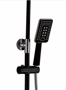 Душевая стойка Haiba HB2418 чёрный матовый