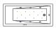Гидромассажная ванна Whitecross Wave Slim 0111.170075.100.RELAX.BR 170x75см Relax бронза