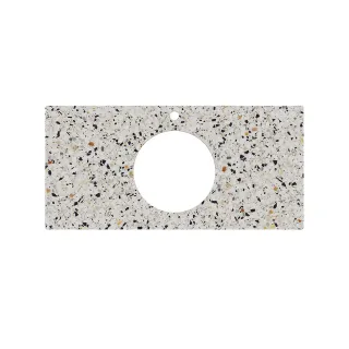 Столешница для полувстраиваемых раковин Kerama Marazzi Бричиола KM6012G0471RP100Ic2 100 см белый натуральный