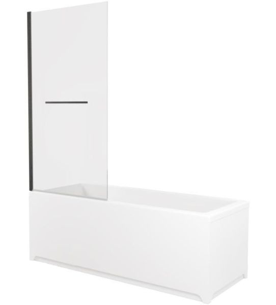 Шторка для ванны Allen Brau Priority 3.31022.BBA черный браш