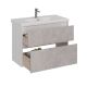 Тумба под раковину Lemark Combi LM03C100T-Beton 100 см белый глянец Тумба под раковину Lemark Combi LM03C100T-Beton 100 см белый глянец