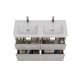 Тумба под раковину Lemark Combi LM03C125T-Beton 120 см белый глянец