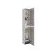 Шкаф-колонна Lemark Combi LM03C35P-Beton 35 см подвесной белый глянец