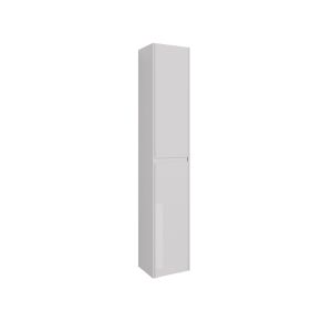 Шкаф-колонна Lemark Combi LM03C35P 35 см подвесной белый глянец