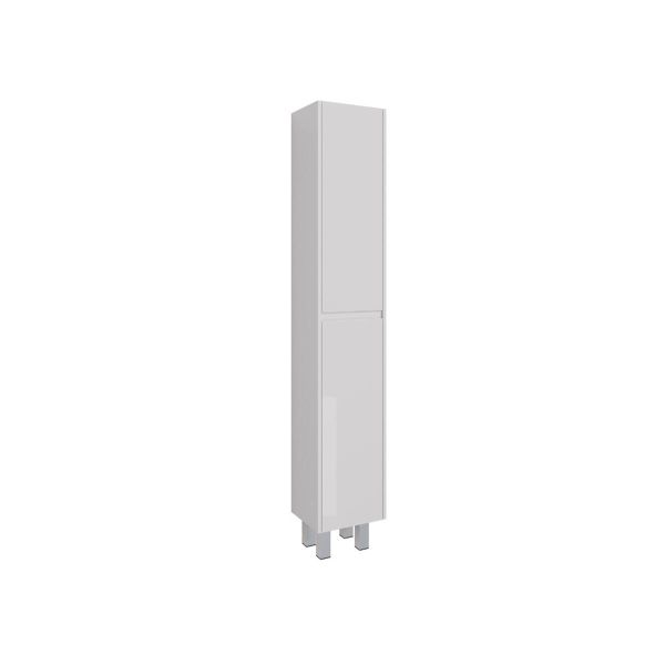 Шкаф-колонна Lemark Combi LM03C35P 35 см подвесной белый глянец