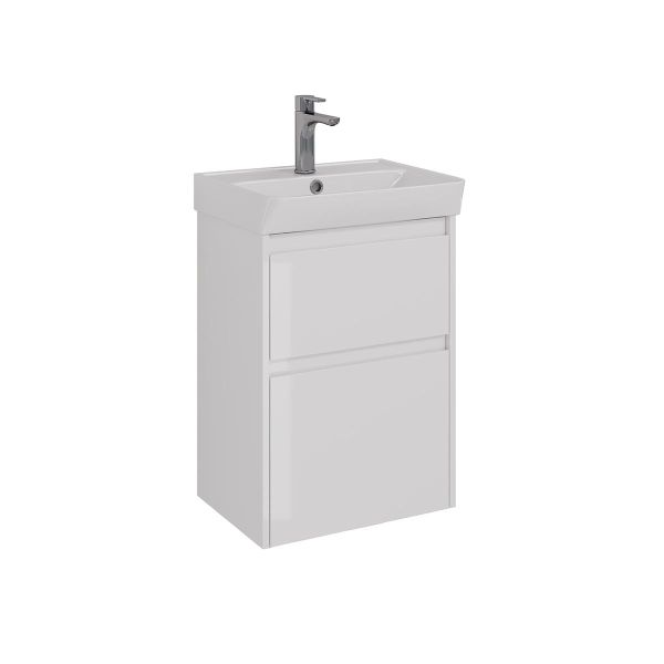 Тумба под раковину Lemark Combi LM03C50T 60 см белый глянец Тумба под раковину Lemark Combi LM03C50T 60 см белый глянец