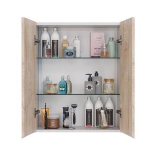 Шкаф Lemark Combi LM03C60SH-dub 60 см подвесной Белый глянец дуб кантри