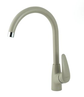 Смеситель для кухни Lemark Linara LM0405PAN с высоким поворотным изливом грей Смеситель для кухни Lemark Linara LM0405PAN с высоким поворотным изливом грей