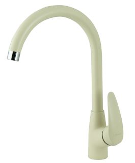 Смеситель для кухни Lemark Linara LM0405PSH с высоким поворотным изливом шампань Смеситель для кухни Lemark Linara LM0405PSH с высоким поворотным изливом шампань