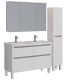Тумба под раковину Lemark Buno LM04B125T 120 см белый глянец