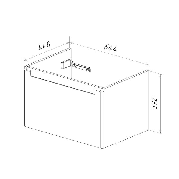 Тумба под раковину Lemark Buno mini LM05BM70T 70 см белый глянец Тумба под раковину Lemark Buno mini LM05BM70T 70 см белый глянец